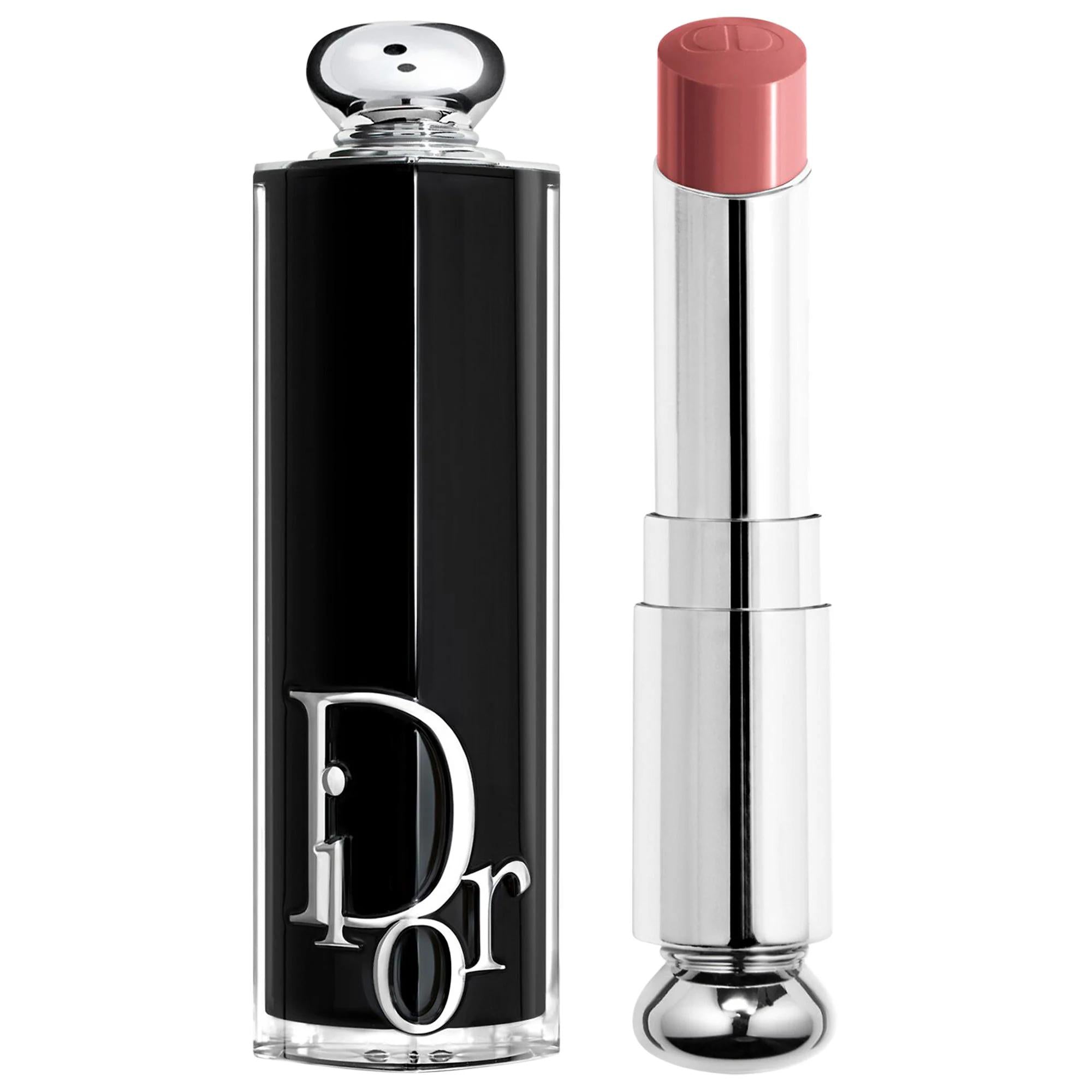 Dior Addict Shine Lipstick - Long-Lasting Hydrating Luxury Lipstick with Refillable Couture Case