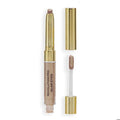 Revolution Pro Glam Eyeshadow Duo Lustre: Vegan, Cruelty-Free Glitter & Cream Eyeshadow Pencil for Glamorous, Long-Lasting, Pigmented Eye Looks