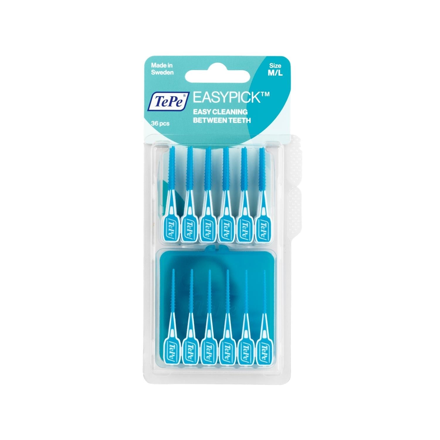 Easypick Blue Toothpicks - Oral Hygiene Tools for Convenient Dental Cleaning