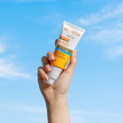Bioxcin Very High Protection Sun Cream SPF50+ - Non-Greasy, Water-Resistant Sunscreen for Sensitive Skin