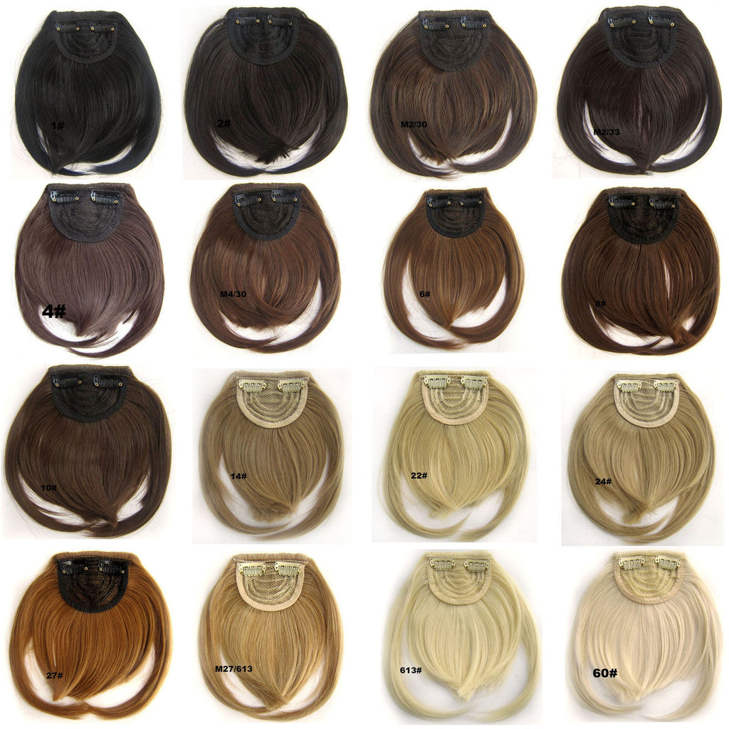 Synthetic Fake Hair Bangs