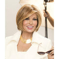 Raquel Welch Straight Up with a Twist Wig, Average Cap, SS9-24 Shaded Iced Cafe Latte