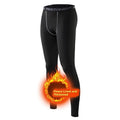 Autumn And Winter Fleece-lined Sports Tights Men