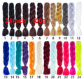 African Black High Temperature Braid Wig
