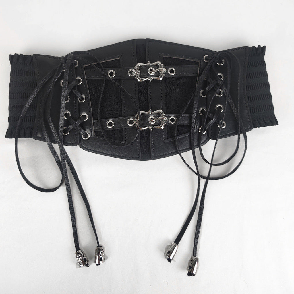 Vintage Lace Strap Elasticated Waist Belt