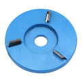 Meterk Six Teeth Power Wood Carving Disc Tool Milling Cutter For 16mm Aperture Angle Grinder Power Tool Accessories