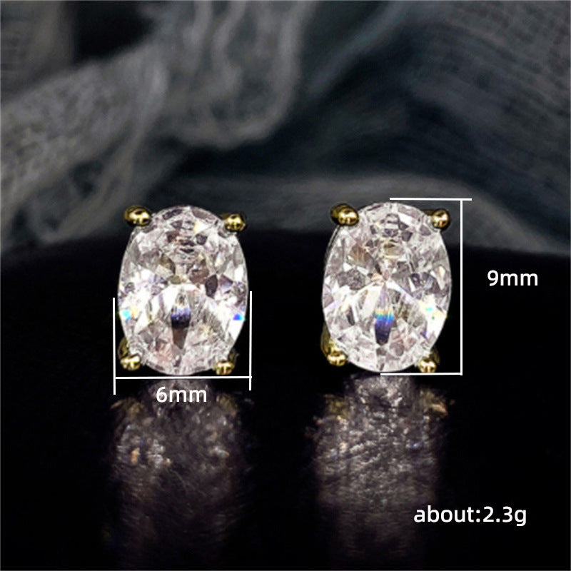 Fashionable Business-Style All-Match Earrings For Office Ladies