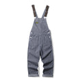 Outdoor Canvas Lumberjack Stripe Bib Pants