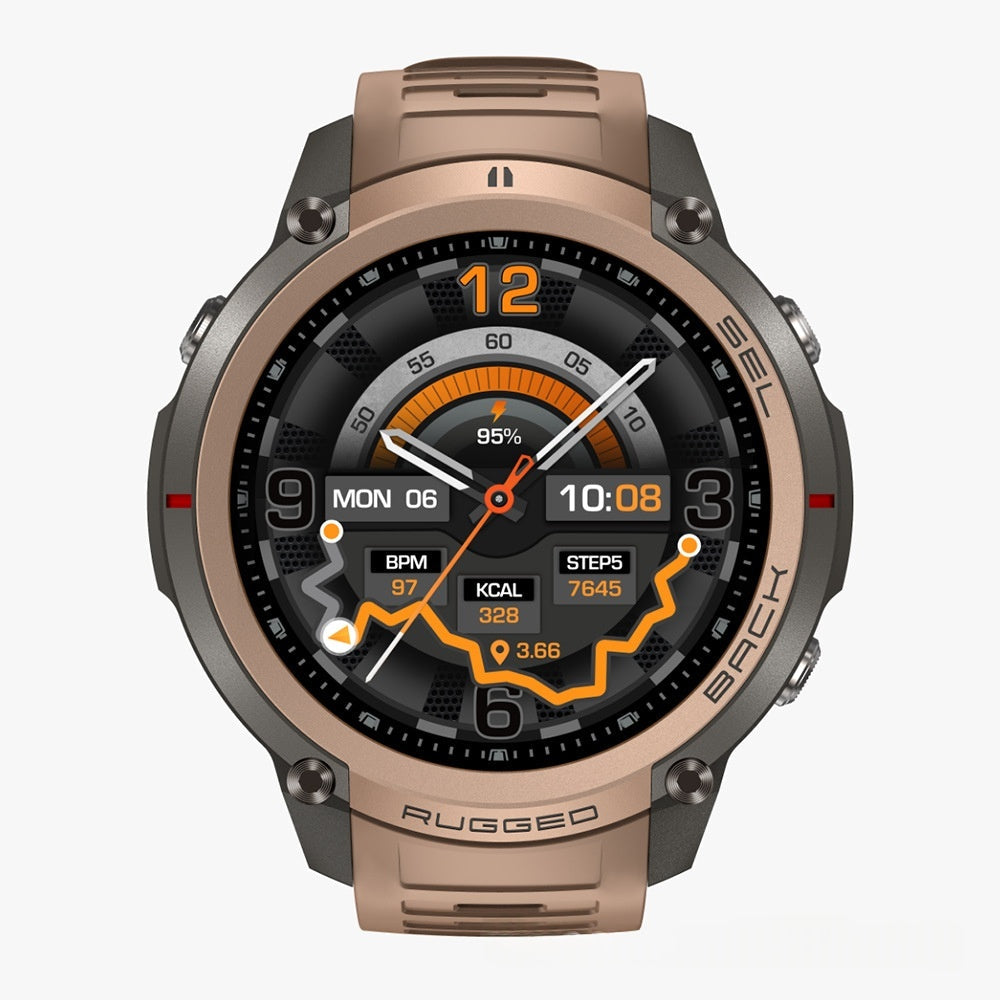 Smartwatch With Offline Maps, 5 ATM Water Resistance, And A Compass