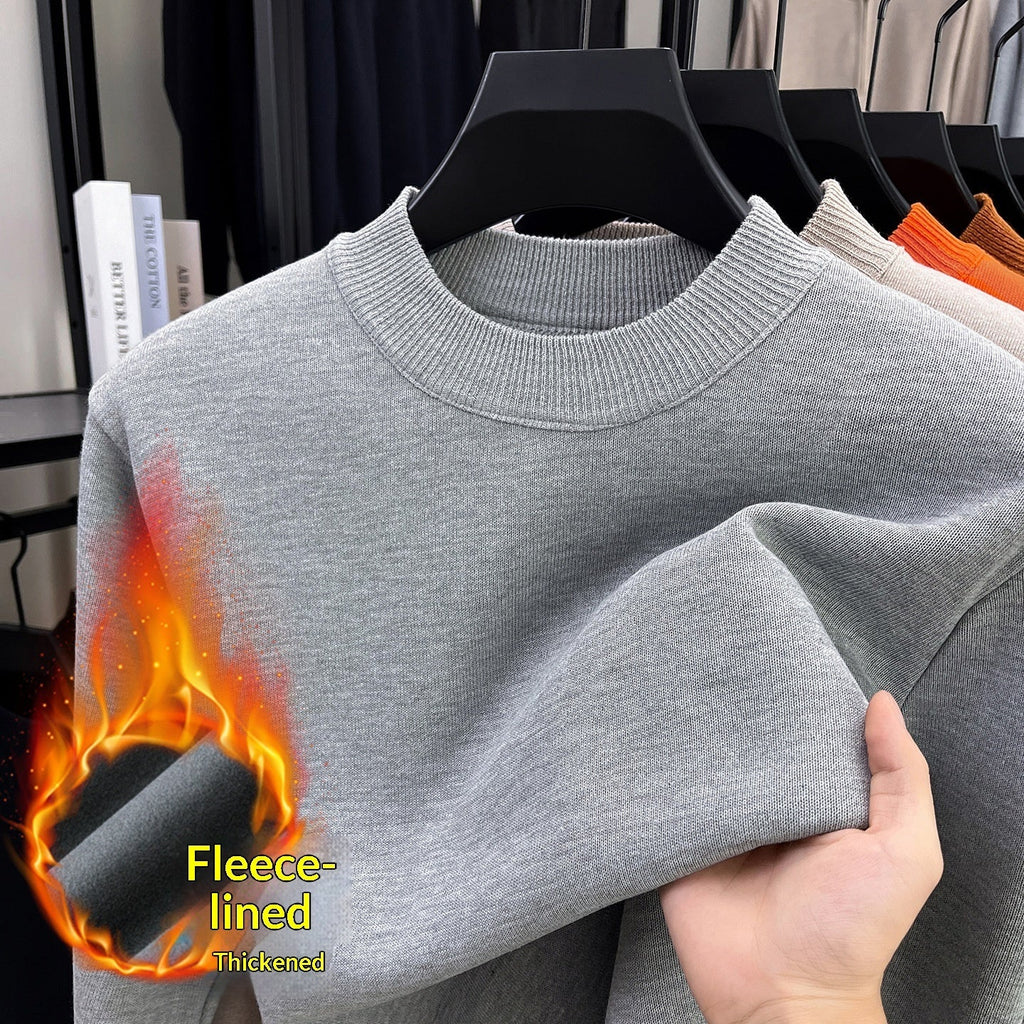 Mens Stylish Warm Knitted Base-layer Sweater