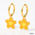 Women's Alloy Cute Colorful Oil Necklace Earrings