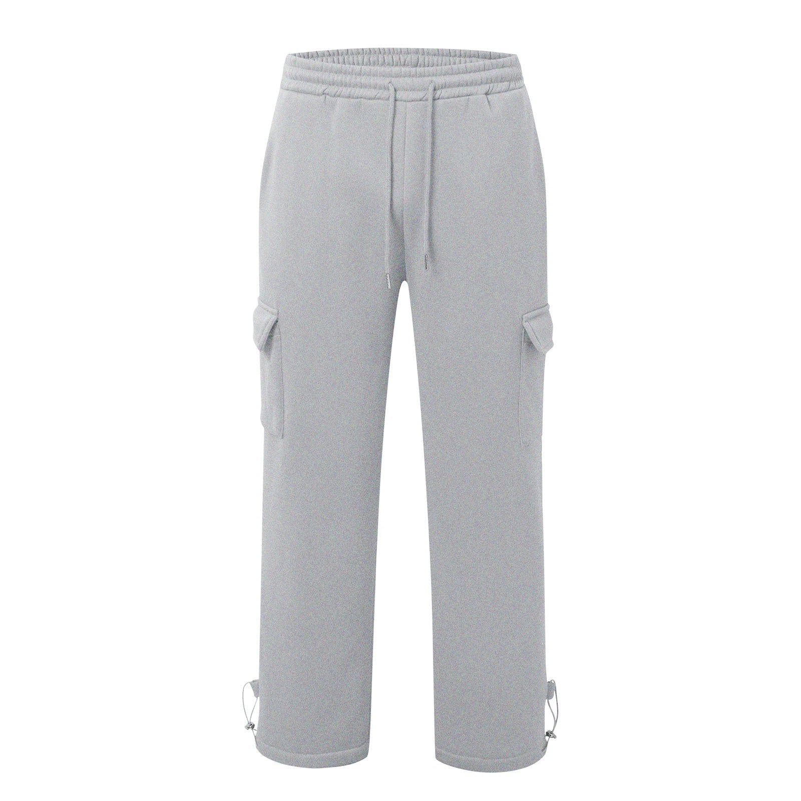 Ankle-Tightening Loose Sweatpants With Multiple Pockets And Drawstrings