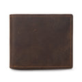Simple First Layer Cowhide Men's Short Card Package