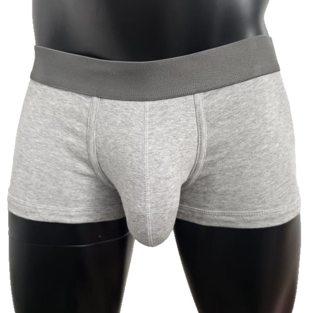 Men's Underwear Combed Cotton U Convex Sports Flat Pants Simple