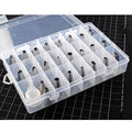 24pcs Stainless Steel Cupcake Decorating Tips Set