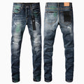 European American Street Retro Hip-hop Fashion Jeans