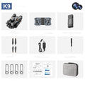 4K HD Aerial Photography Folding Aircraft Dual Camera Four-axis Remote Control