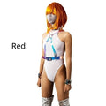Holographic Glitter Plastic Body Harness Accessory
