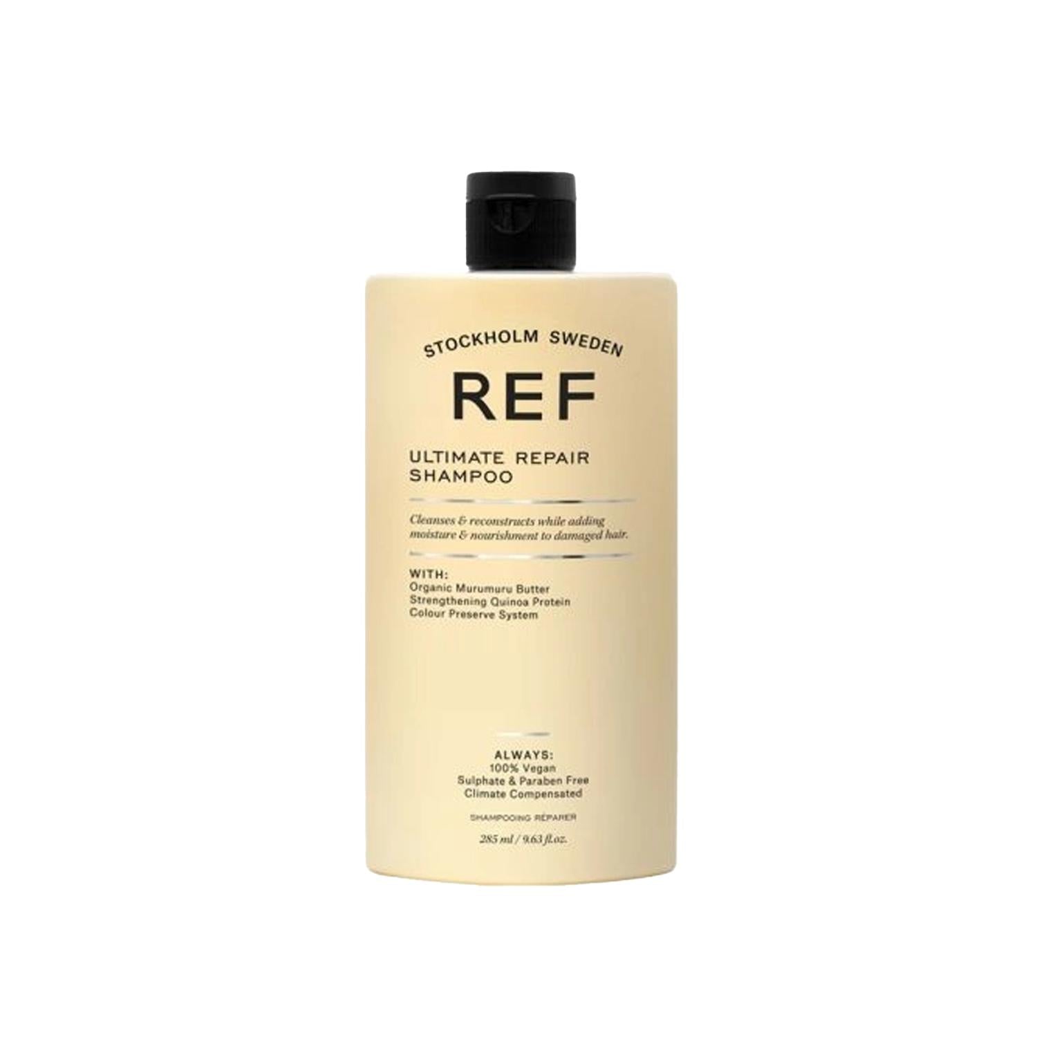 REF Ultimate Repair - Nourishing Repair Shampoo for Damaged Hair, 9.64 fl oz