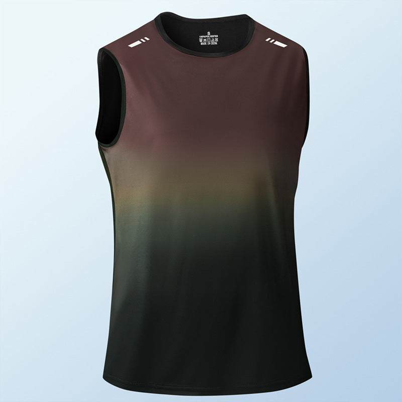 Sleeveless T-shirt Ideal For Outdoor Running Fitness And Basketball