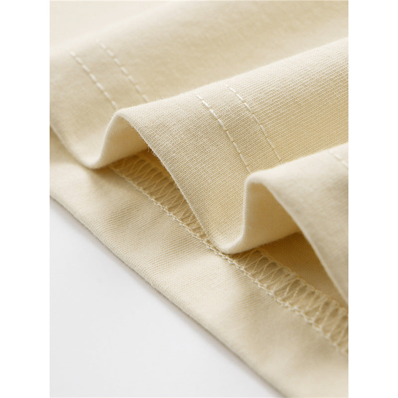 European-size Cotton T-shirt For Men