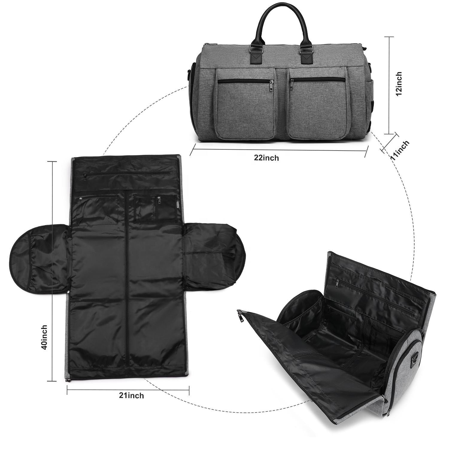 Portable Folding Lever Bag High Capacity