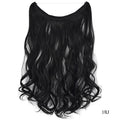 22 Inch Invisible Wire Hair Extensions Synthetic