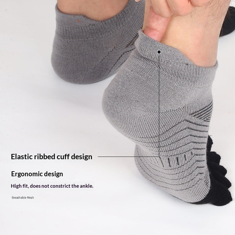 AutumnWinter Thickened Mens Wool Five-Finger Socks