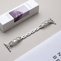 Loving-Heart Shell Metal Watch Strap