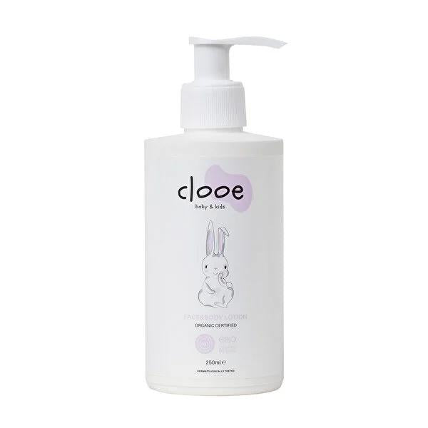 Clooe Organic Baby Lotion - Natural Skincare for Sensitive Skin, 8.45 fl oz