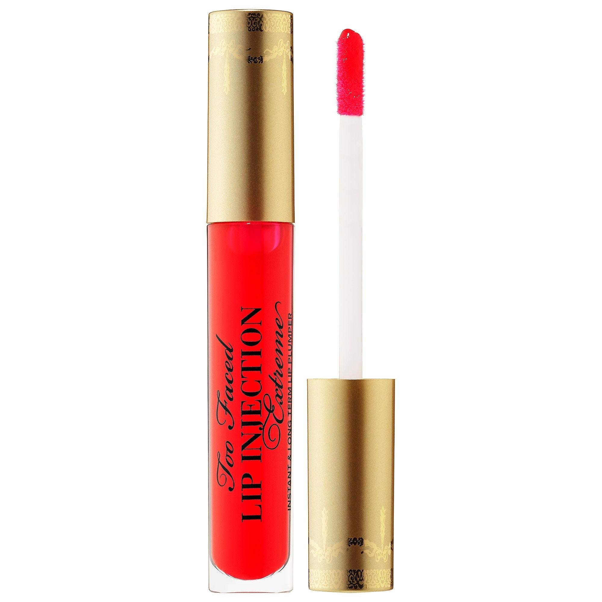 Lip Injection Extreme Lip Plumper Gloss - Hydrating, Long-Lasting Lip Volumizing Gloss - Cruelty-Free & Gluten-Free Beauty