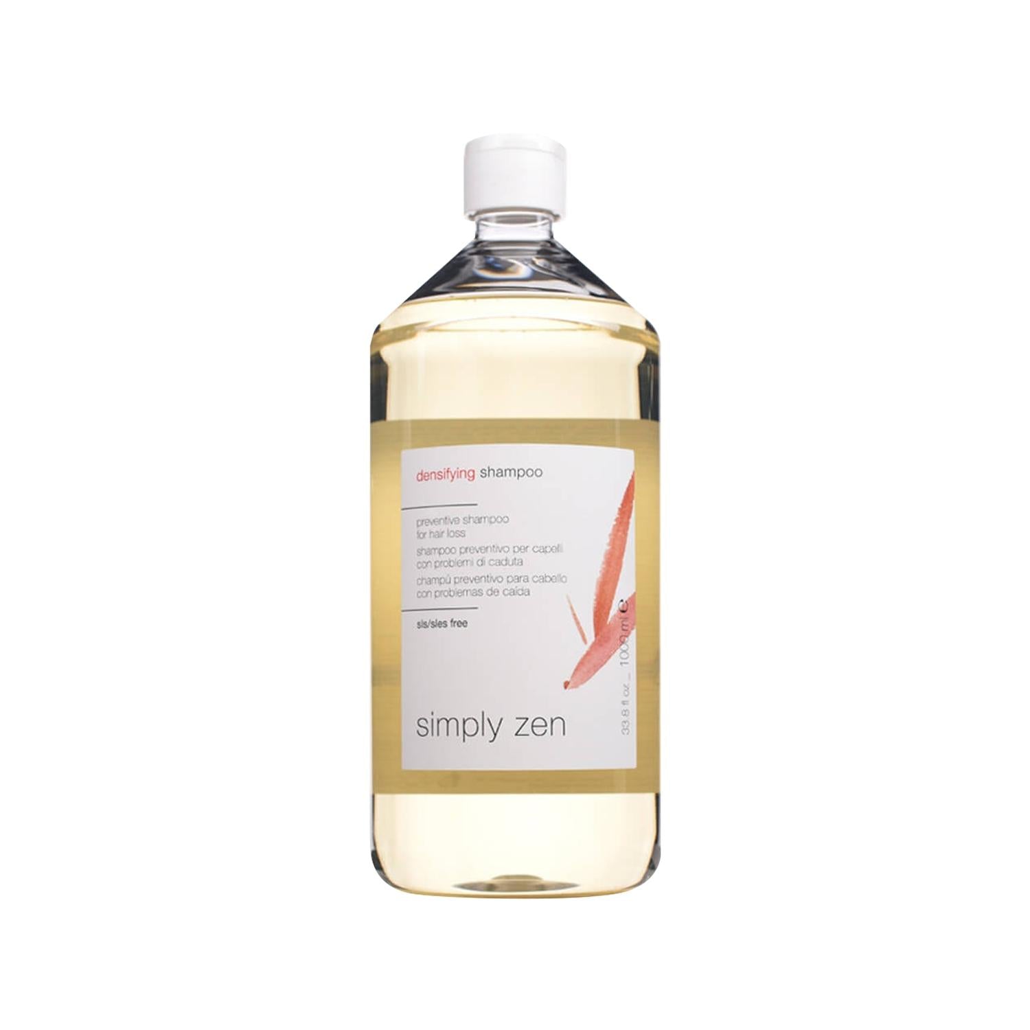 Simply Zen Densifying Shampoo for Hair Loss Protection - 1000 ml, Nourishing Hair Care