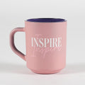 Racle Motto Glass Cup Pink - Durable Hand Washable Tableware for Elegant Beverage Service