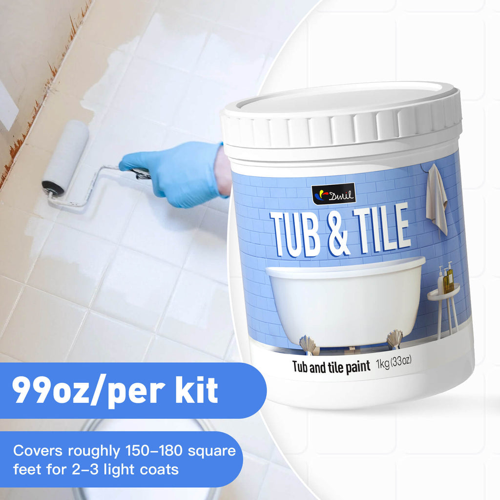 DWIL Tub & Tile Refinishing Kit – Tools Included