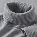 Mens Thermal Turtleneck Sweater For Layering Under Knitwear