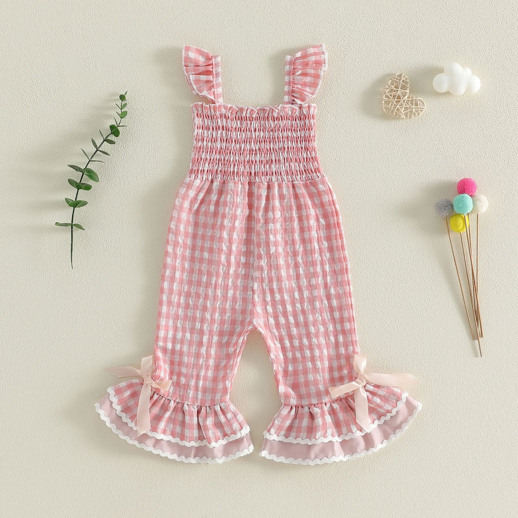 Sleeveless Strap Jumpsuit With Flared Pants
