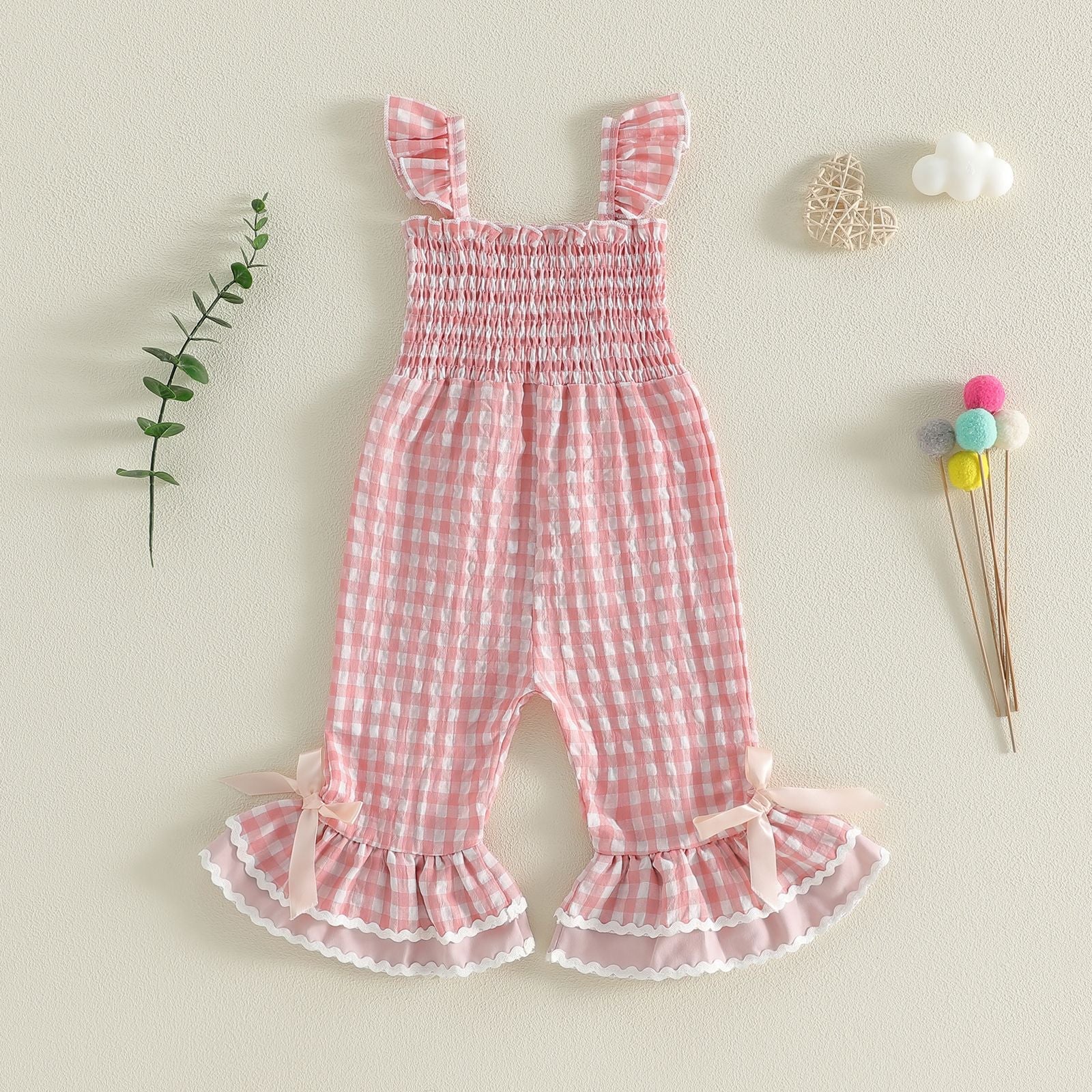 Sleeveless Strap Jumpsuit With Flared Pants