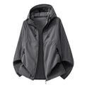 Mens Summer Hooded Sun-Protective Lightweight Jacket