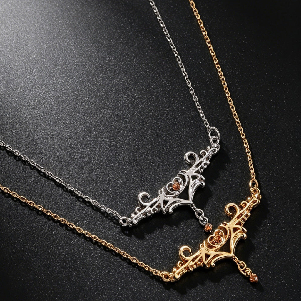Elegant And Sexy Zircon Heart-Shape Wing Waist Chain