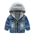 Boys And Children Washed Soft Denim Jacket