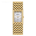 Ultra-thin Gold Quartz Watch Rectangular Stainless Steel Band Waterproof Couple Watch