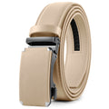 Men's Automatic Alloy Buckle Cowhide Belt