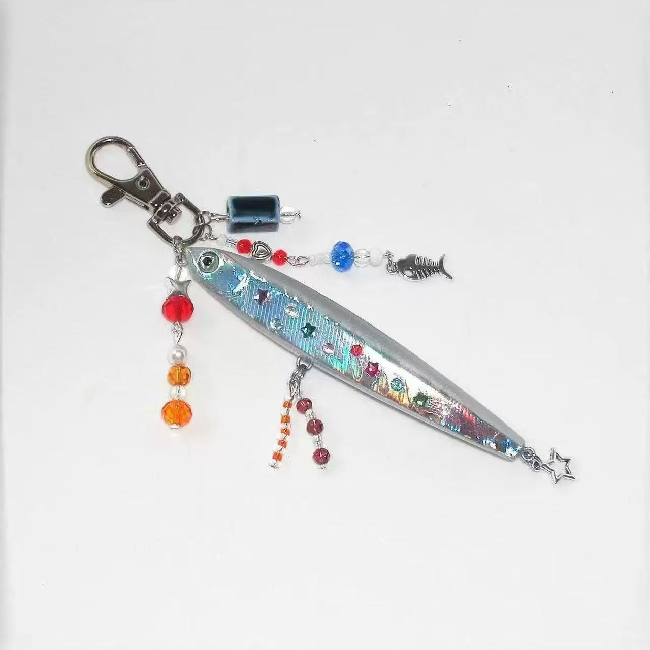 Fashionable And Personalized Pendant With A Small Fish Keychain