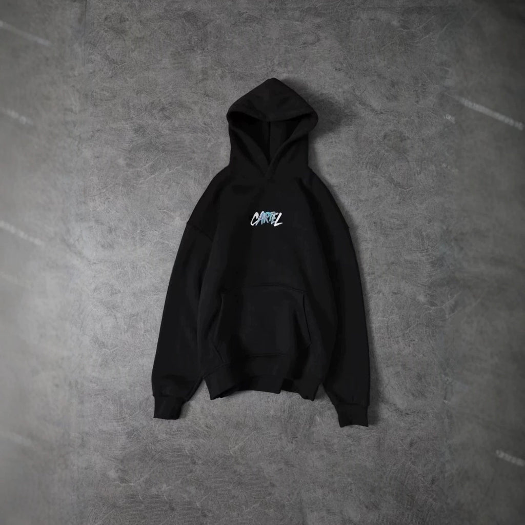 Mens Versatile Comfortable Drawstring Hoodie