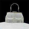 New Tassel KTV Princess Dinner Dress Hand Shoulder Crossbody Banquet Bag