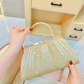 Diamond-Embellished ShoulderCrossbody Handbag For Women With Diamonds On The Strap
