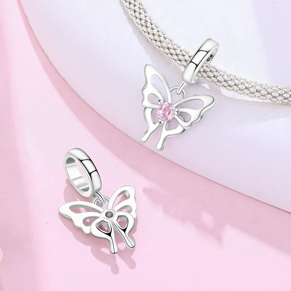 DIY Copper Gradient Butterfly Jewelry Bead Pendant