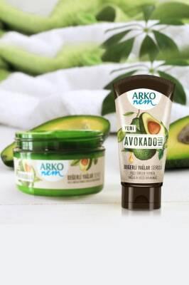 Arko Moisturizing Cream with Avocado Oil - 24 Hour Hydration, Non-Greasy, Vitamin Enriched for Dry Skin