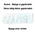 Lino - Reusable Sticky Sea World Coloring Roll for Kids, Educational & Fun Creative Play, 33.86 x 7.87 inches