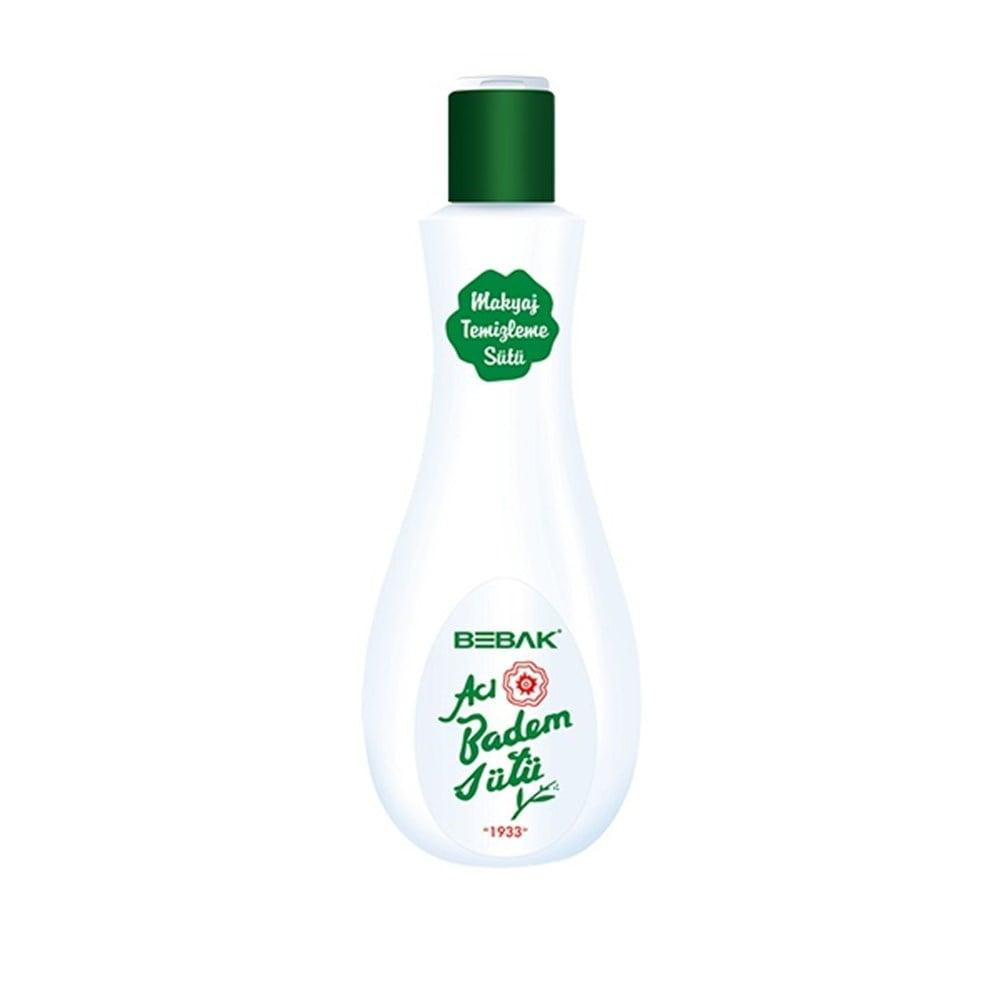 Bebak Makeup Remover Milk - Gentle, Natural Bitter Almond Extract for All Skin Types